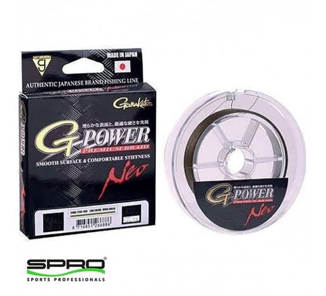 SPRO G-Power Premium Braid 135M MG 0,13M İp Misina…