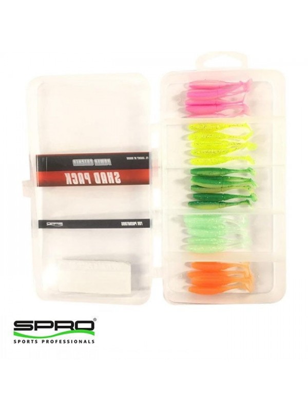 SPRO Micro Shad 50 Flash Pack Silikon Yem 1/30…