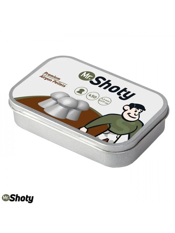 MR. SHOTY Premium Dome 4,5 mm Havalı  Saçma *450…