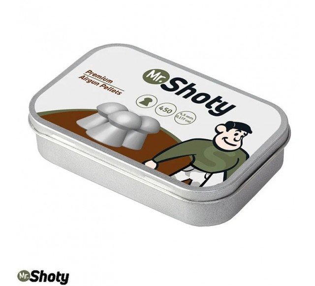 MR. SHOTY Premium Dome 4,5 mm Havalı  Saçma *450…