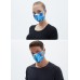 BLACKSPADE Unisex Koruyucu Maske Mermer Desen