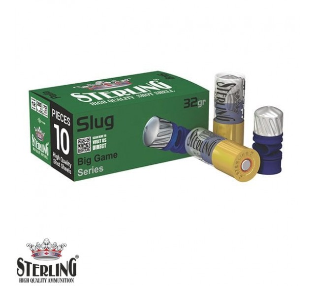 STERLING 12 Cal. 32 G. Tek Kurşun Av Fişeği…