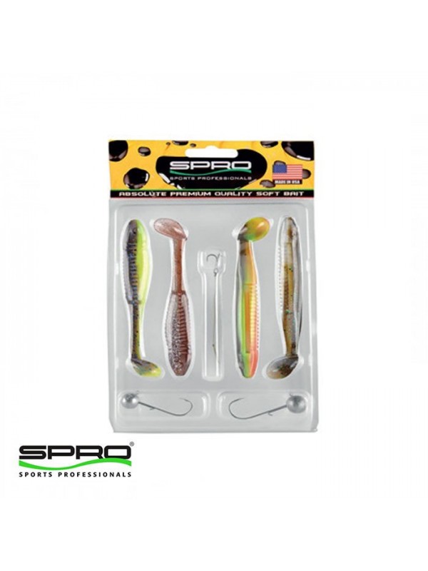 SPRO Ready 4 Fish Silikon Yem & Jig Head Seti 4…