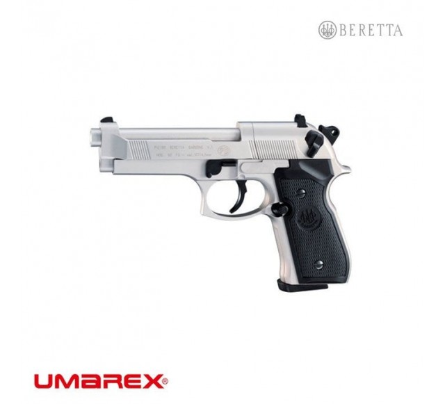 UMAREX Beretta M92 FS 4,5MM Havalı Tabanca - Nikel…