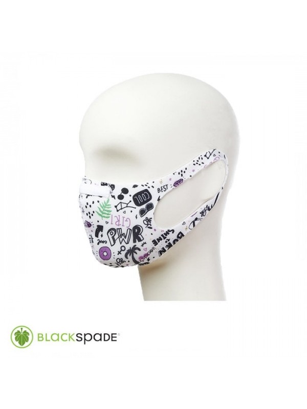 BLACKSPADE Çocuk Koruyucu Maske Sevgi-Aşk Desen S2…