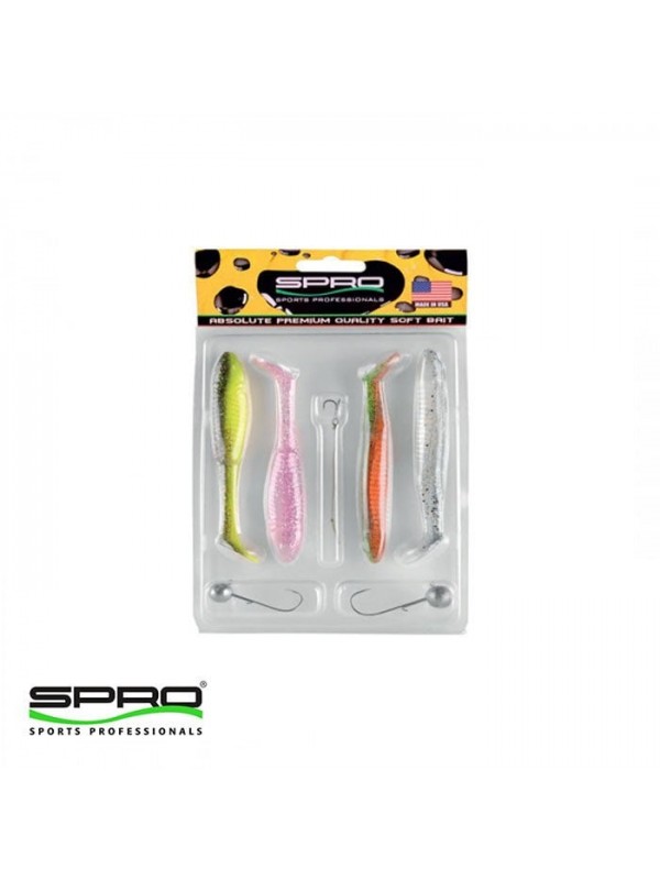 SPRO Ready 4 Fish Silikon Yem & Jig Head Seti B11…