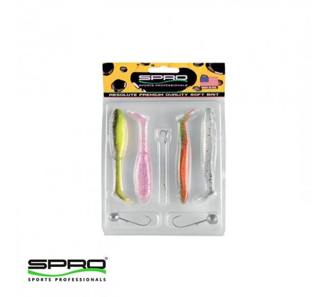 SPRO Ready 4 Fish Silikon Yem & Jig Head Seti B11