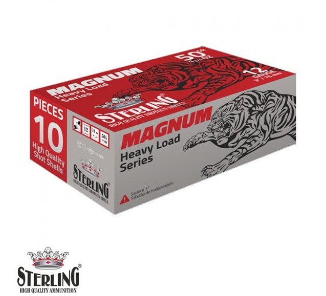 STERLING 12 Cal. Magnum 50 G. No: 6 Av Fişeği