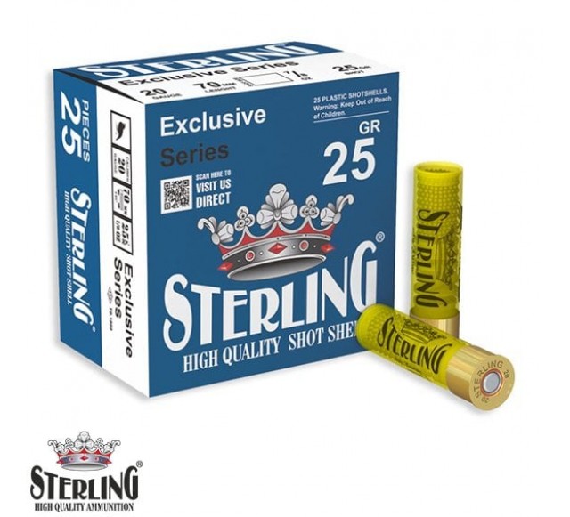 STERLING 20 Cal. 25 G. No:10 Av Fişeği