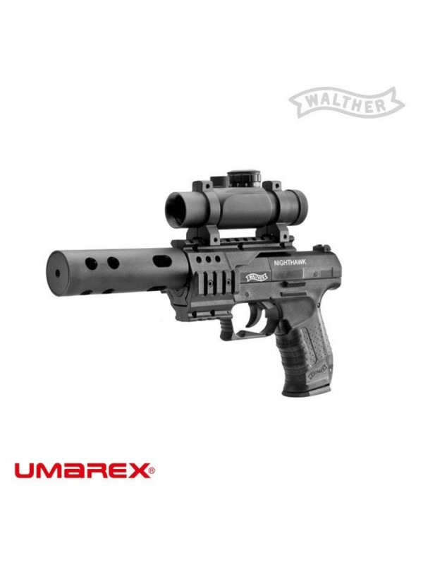 UMAREX Walther Nighthawk 4,5mmHavalı Tabanca Siyah…