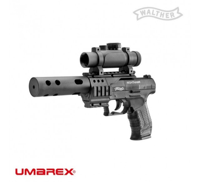 UMAREX Walther Nighthawk 4,5mmHavalı Tabanca Siyah…