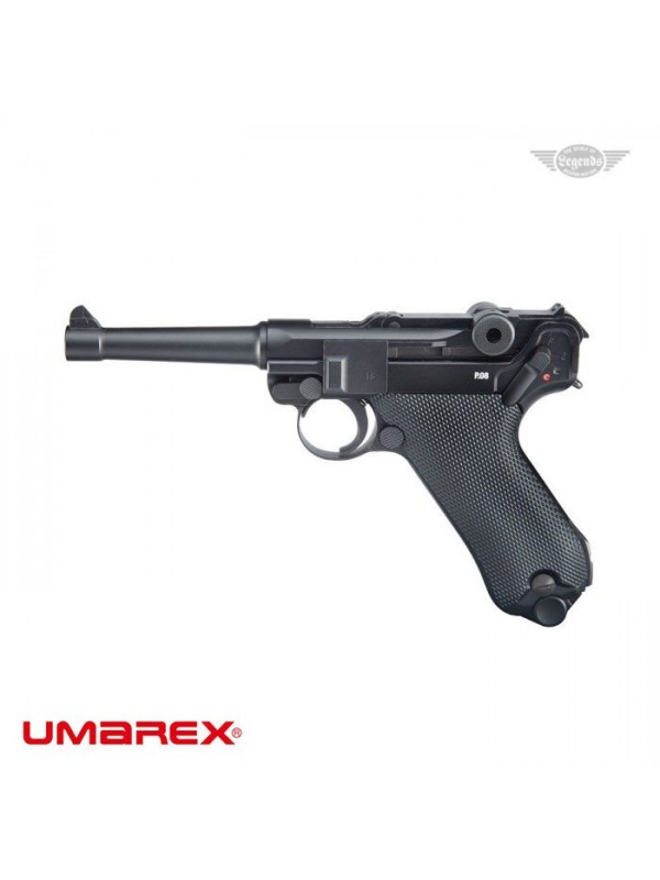 UMAREX Legends P.08 4,5MM Havalı Tabanca - Siyah…