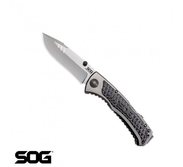 SOG Sideswipe Mini Grİ Klipsli Çakı