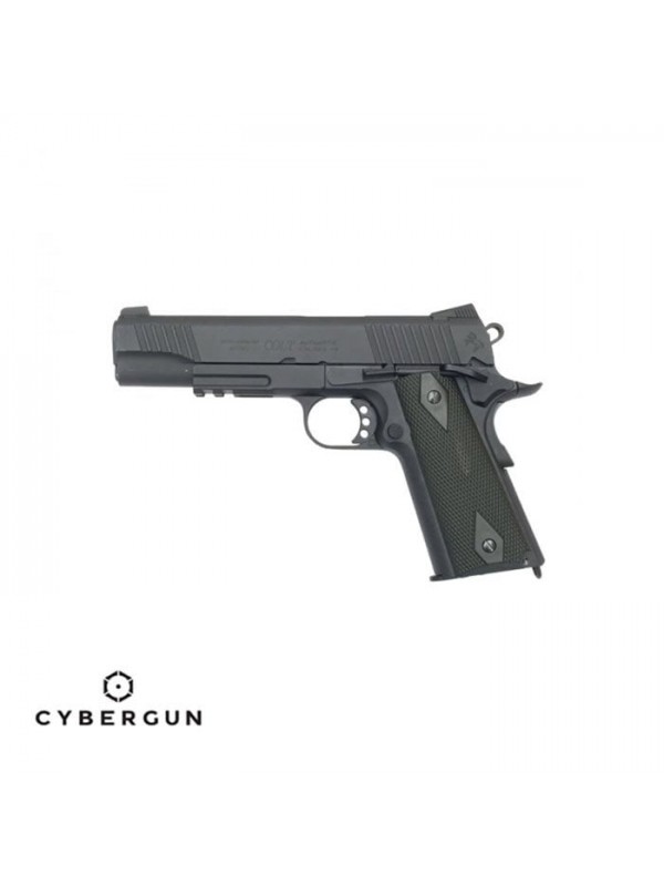 CYBERGUN Colt 1911 GBB Mat Siyah Airsoft Tabanca…