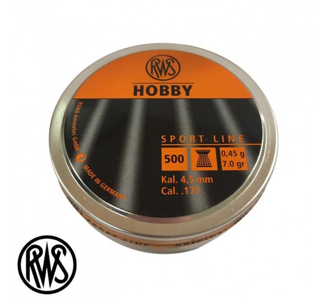 RWS Hobby 4,5M 0,45G Havalı Saçma *500…