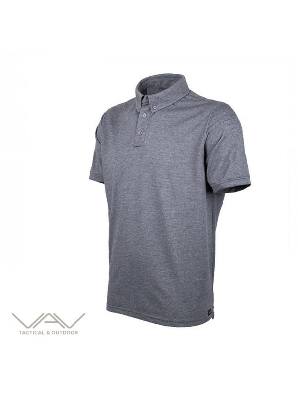 VAV Tlac-01 Polo Yaka Tişört - Gri…