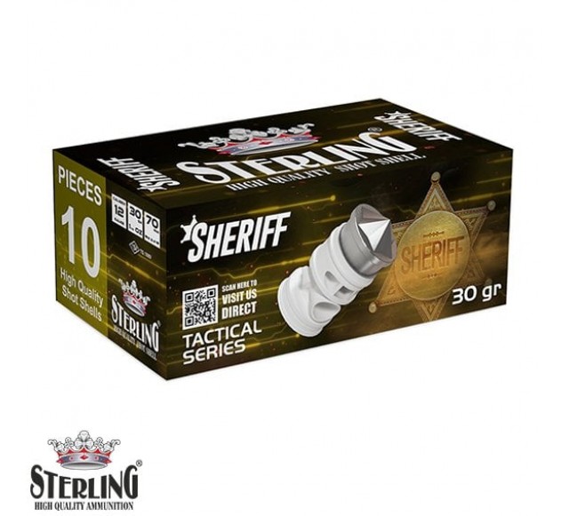 STERLING 12 Cal. Sheriff Slug Taktikal Fişek…