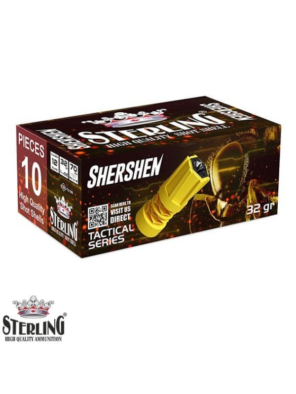 STERLING 12 Cal. Shershen Slug Taktikal Fişek…