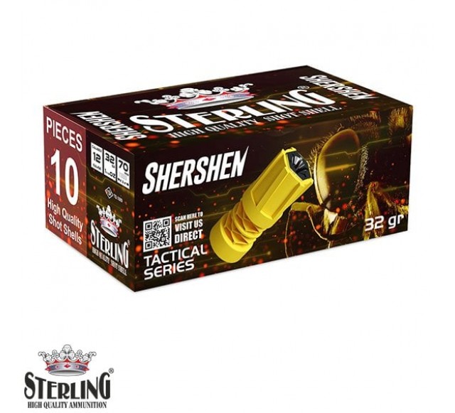 STERLING 12 Cal. Shershen Slug Taktikal Fişek…