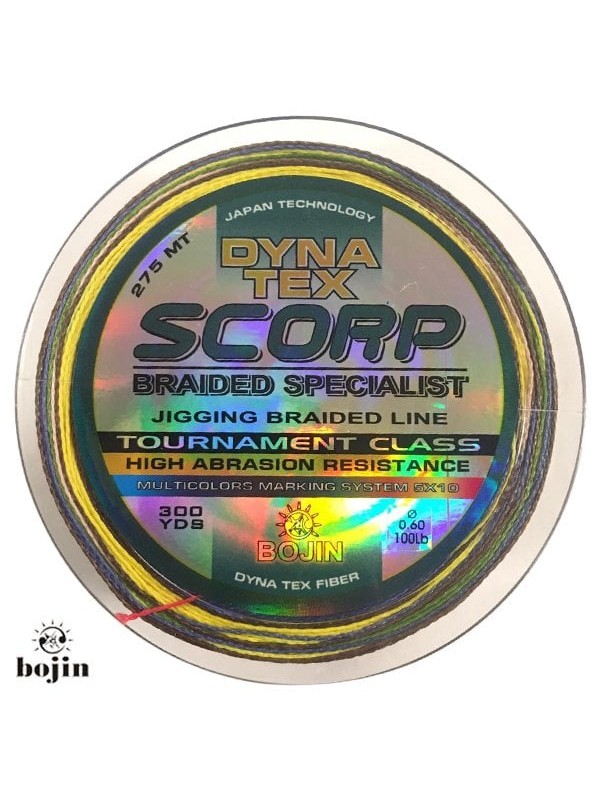 DFT Bojin Scorp Jigging Braided Line 0.60mm…