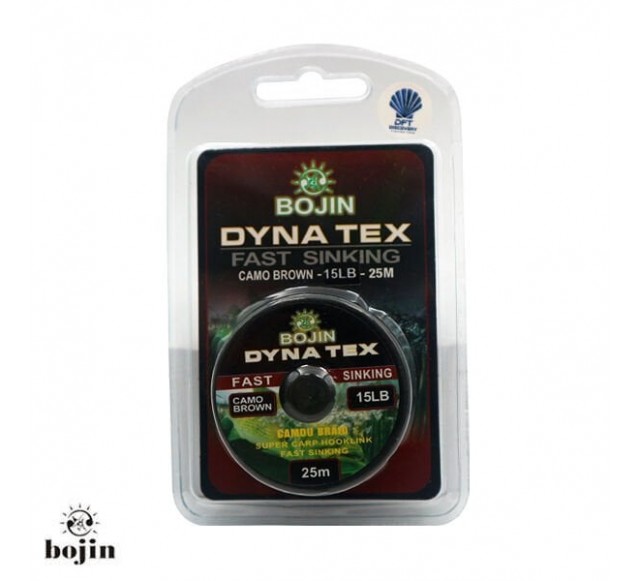 DFT Bojin Dynatex Hızlı Batan 15 Lb 25 m.Camo Brown…