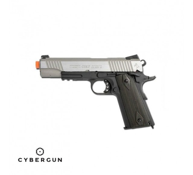 CYBERGUN Colt 1911 GBB Siyah DT Airsoft Tabanca…