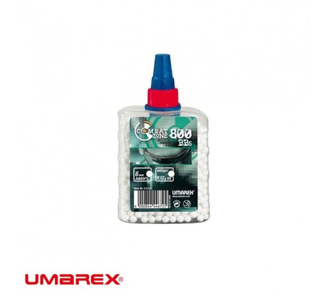 UMAREX Combat Zone Airsoft BB 0,12G Beyaz 800 Adet…