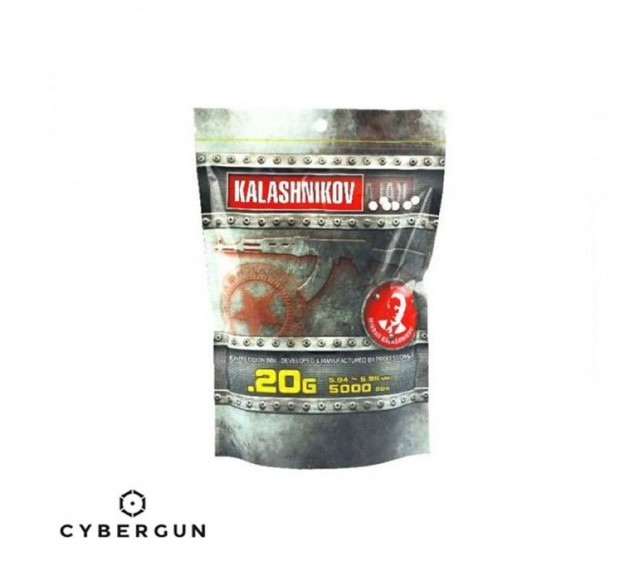 CYBERGUN Kalashnikov Airsoft BB 0,20G 5000 Adet…