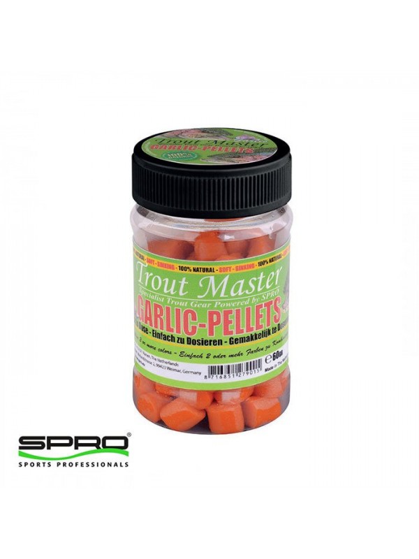 SPRO TM Garlic-Pellets 60G Turuncu Alabalık Yemi…