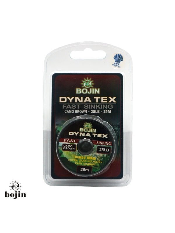 DFT BOJIN Dynatex Hızlı Batan 25 Lb 25 m.Camo Brown…