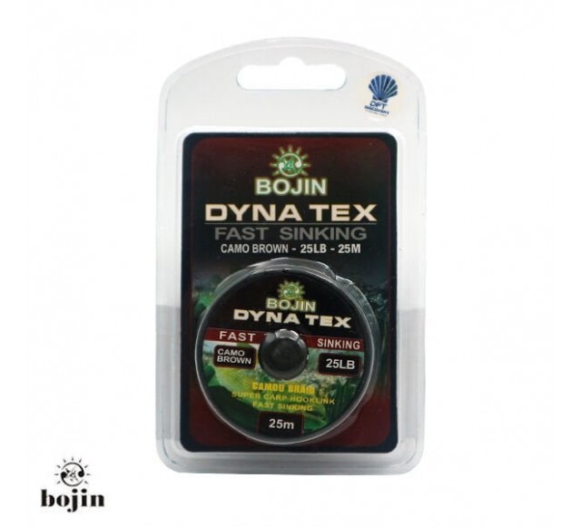 DFT BOJIN Dynatex Hızlı Batan 25 Lb 25 m.Camo Brown…