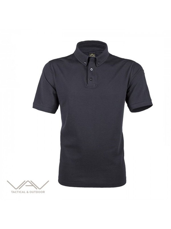 VAV Tlac-01 Polo Yaka Tişört - Siyah…